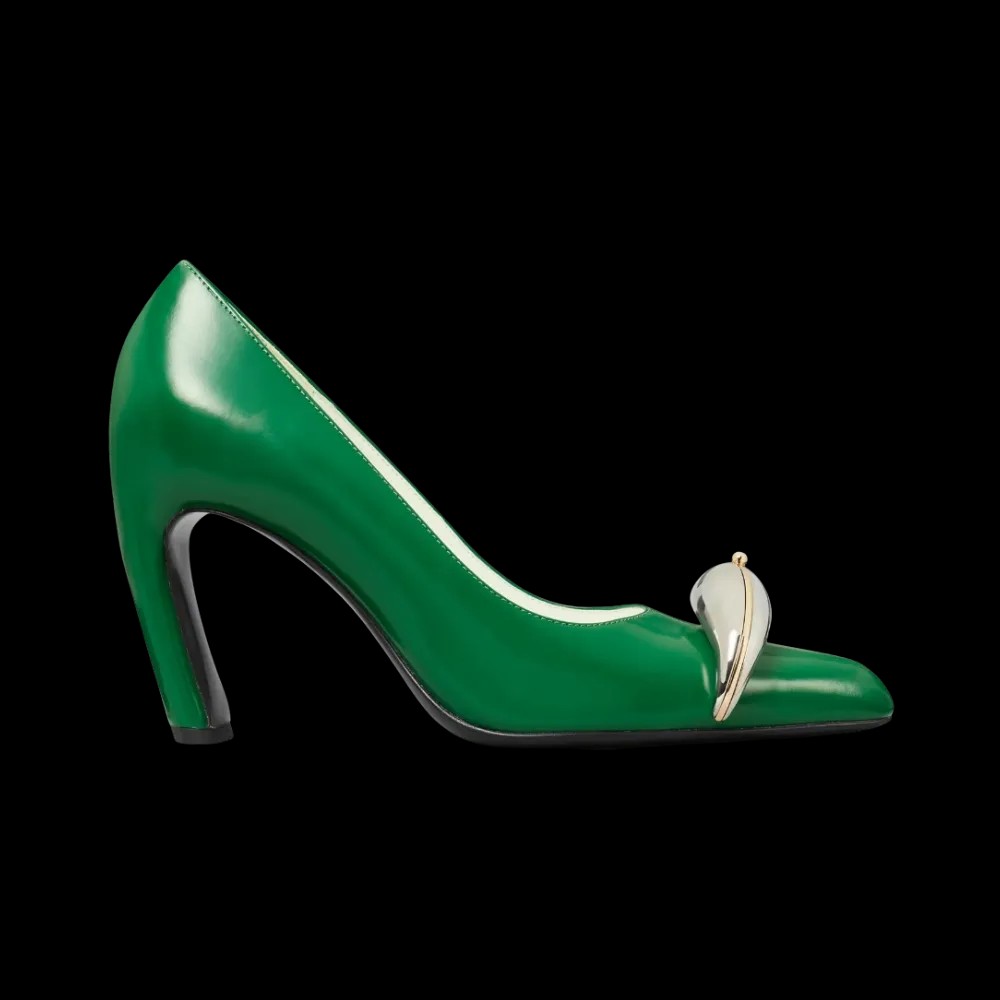 Tory Burch Pierced Pump Grass - HypeFly India View 1