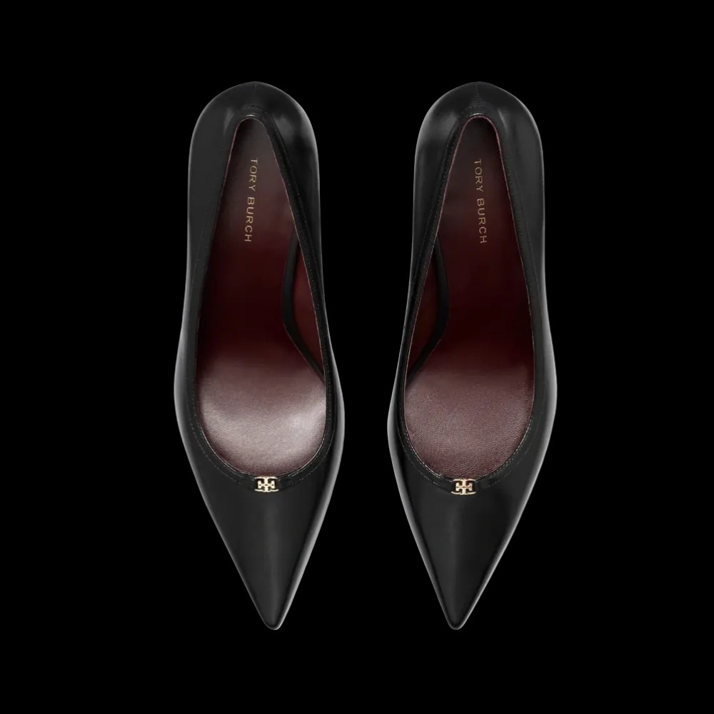 Tory Burch Double T Buckle Pump Perfect Black - HypeFly India View 3
