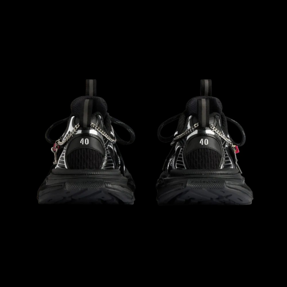 Balenciaga 3XL Sneaker With Charms In Black - HypeFly India View 2