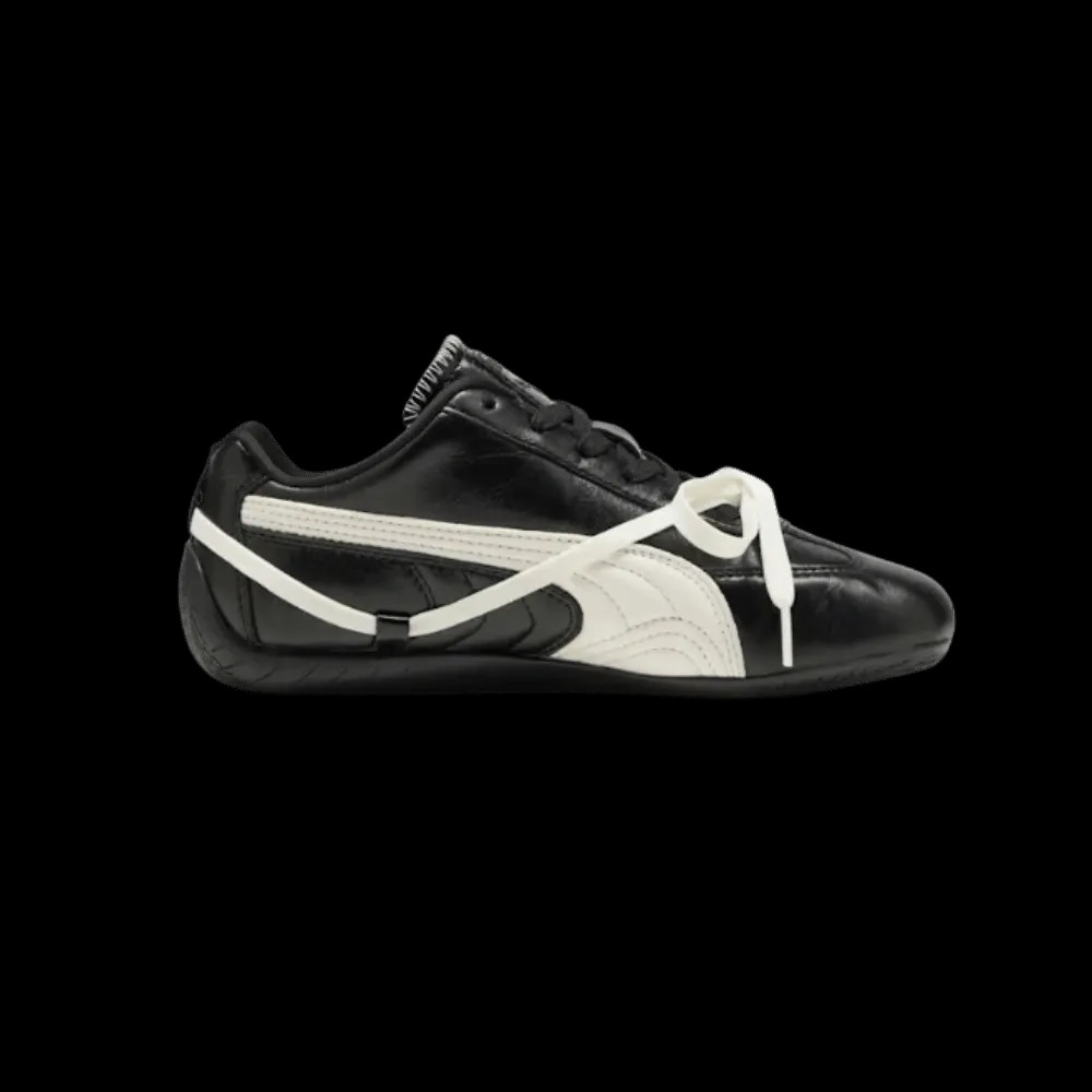 PUMA x ROSÉ Speedcat Sneakers PUMA Black-Warm White - HypeFly India View 1