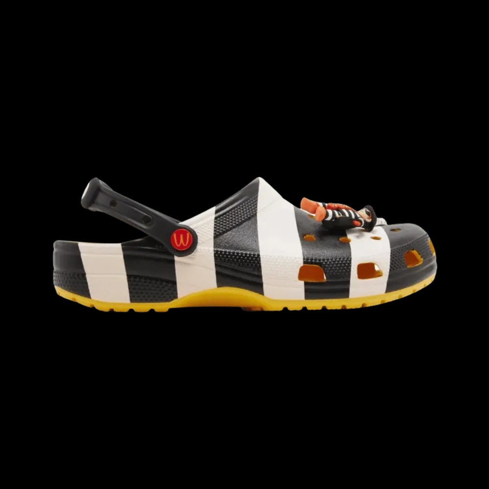 Crocs Classic Clog McDonald's Hamburglar - HypeFly India View 1