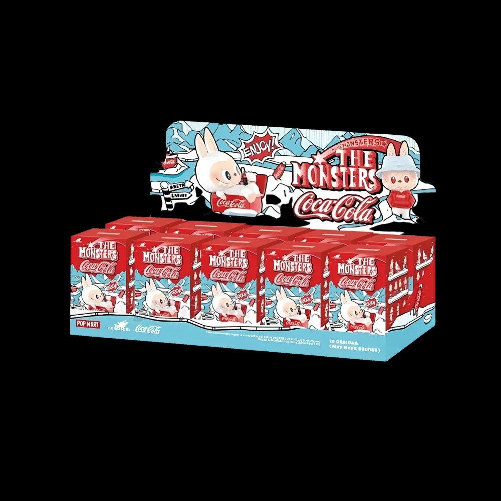 Pop Mart The Monsters Labubu Coca-Cola Series Sealed Case (10 Blind Box) - HypeFly India View 1