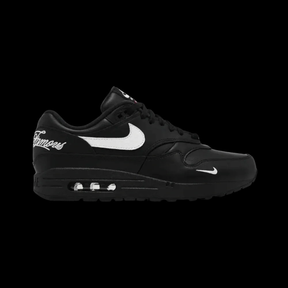 Supreme x Air Max 1 '87 SP 'Black White' - HypeFly India View 1
