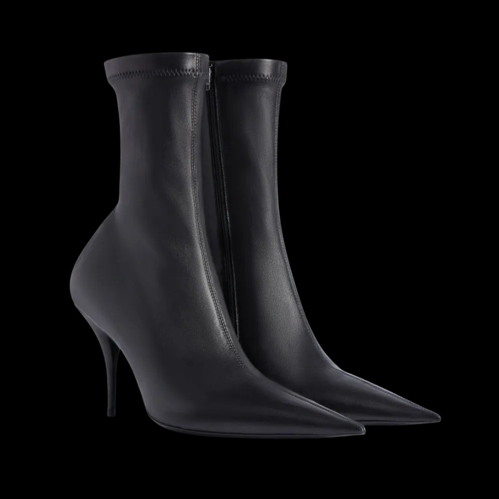 Balenciaga Avenue Bootie In Black - HypeFly India View 5