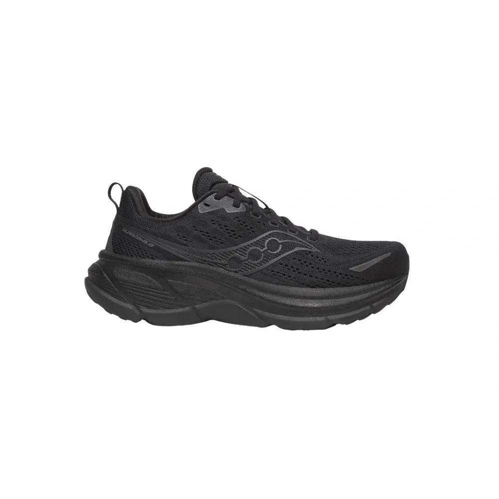 Saucony Hurricane 25 Triple Black - HypeFly India View 1