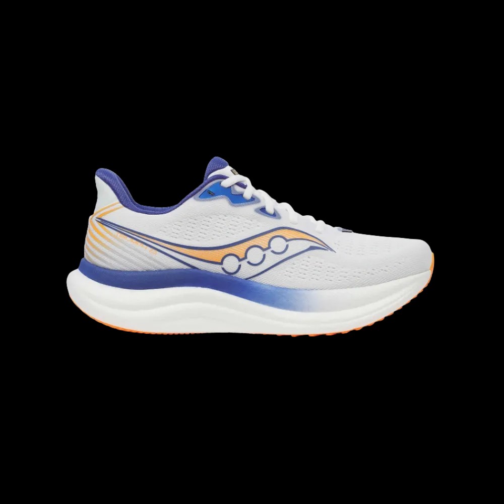 Saucony Triumph 23 White | Azurite - HypeFly India View 1