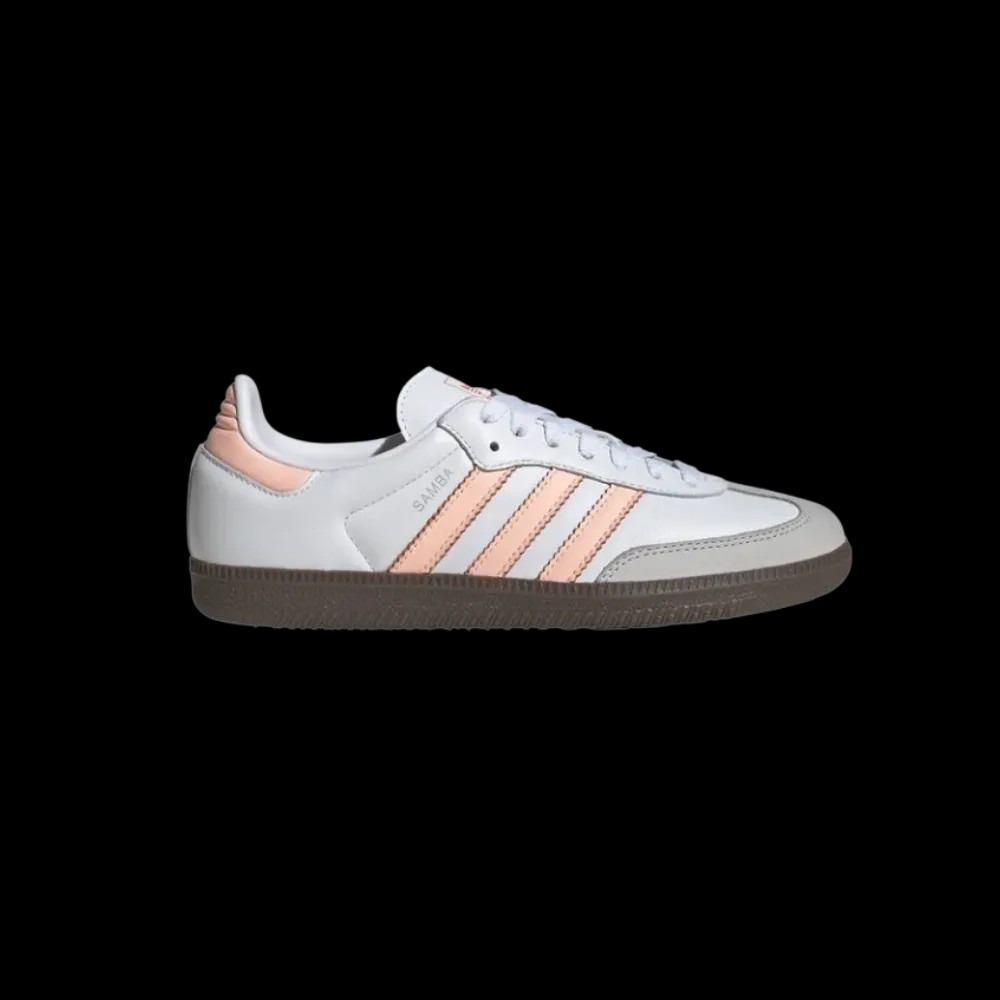 Adidas Samba OG 'White Clear Orange Gum' - HypeFly India View 1