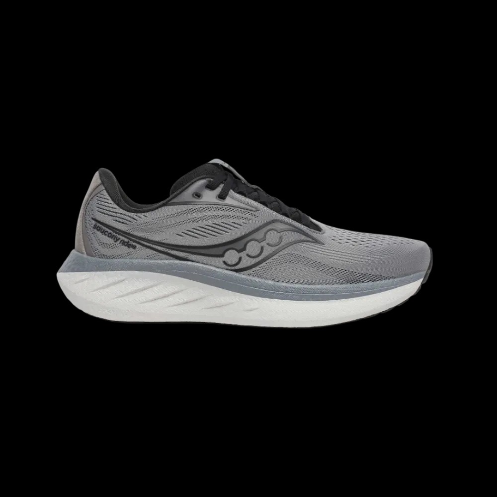 Saucony Ride 18 Cinder | Black - HypeFly India View 1