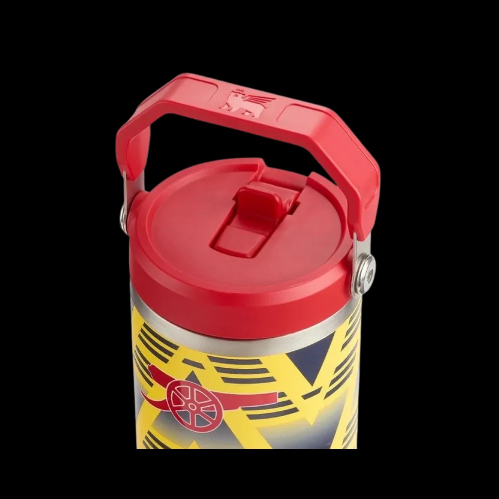 Stanley 1913 x Arsenal IceFlow Flip Straw Tumbler (30OZ) Bruised Banana - HypeFly India View 3