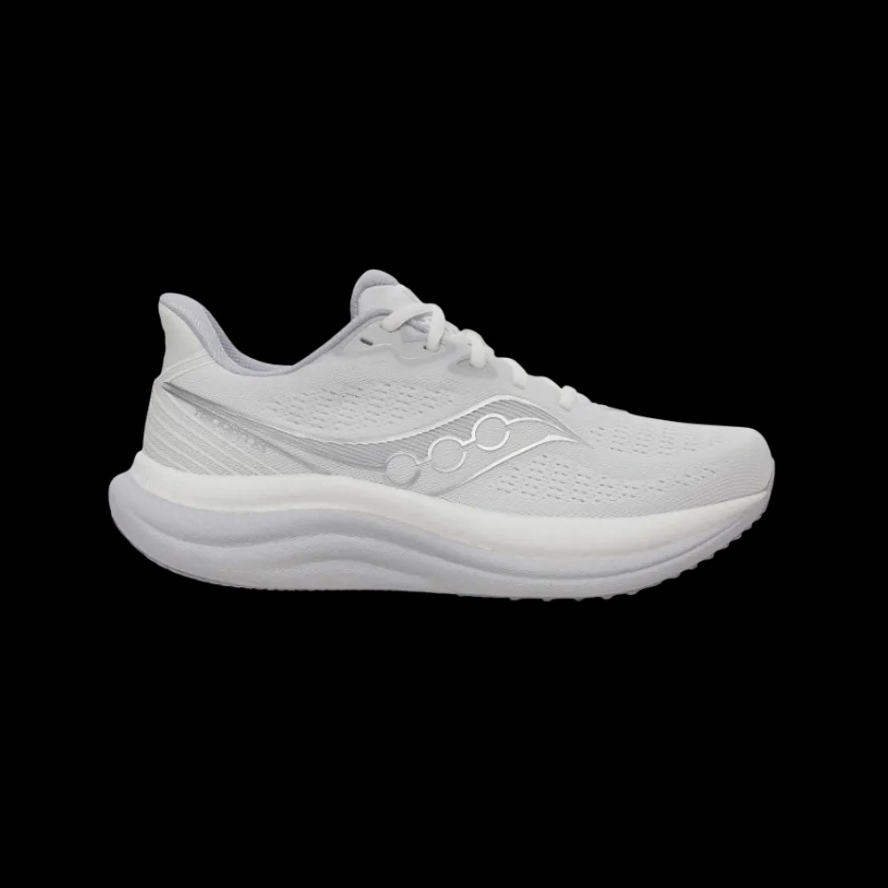Saucony Triumph 23 White | Cloud - HypeFly India View 1