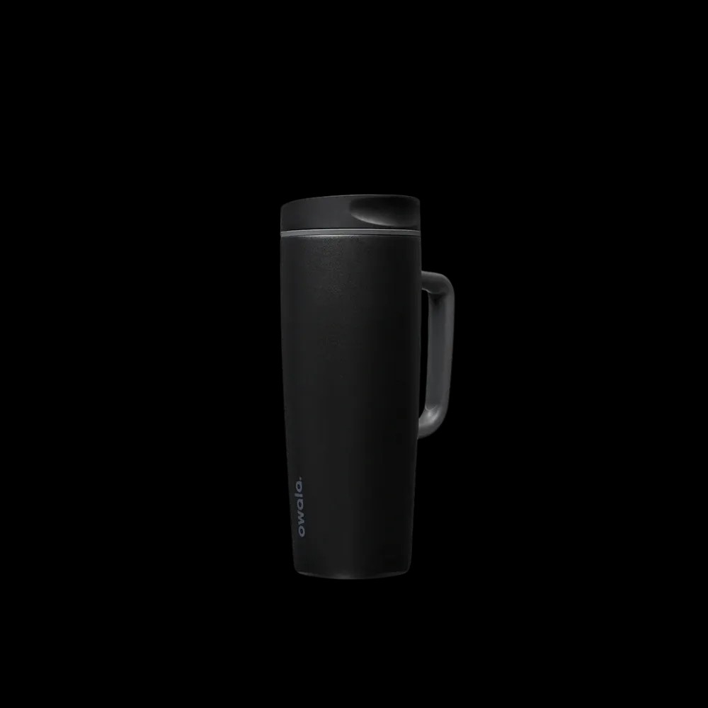 Owala Smoothsip-Slider-With-Handle 24oz "Very%2C Very Dark" - HypeFly India View 5