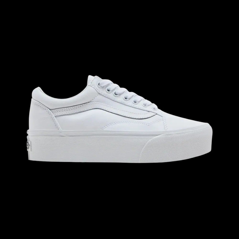 Vans Old Skool Platform Shoe True White - HypeFly India View 1