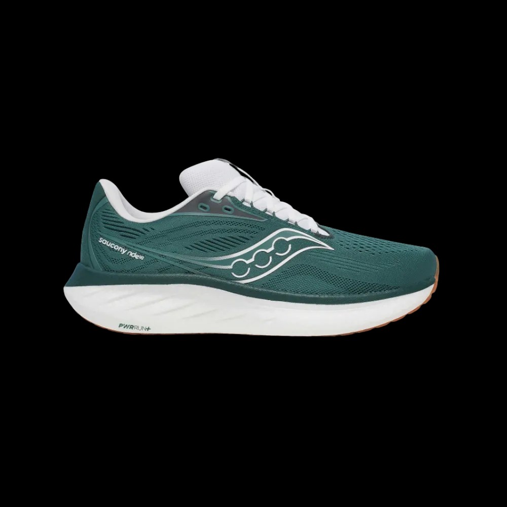 Saucony Ride 18 Pine | White - HypeFly India View 1