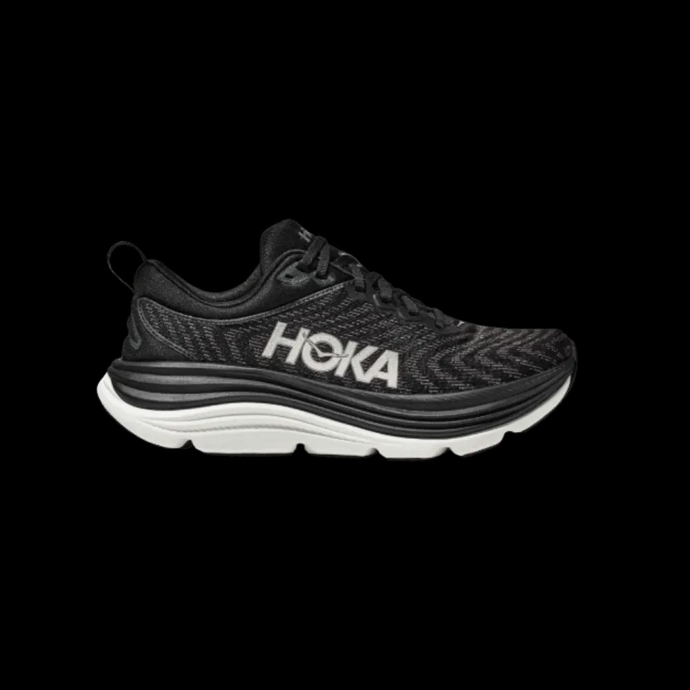 Hoka Gaviota 5 Black And White - HypeFly India View 1