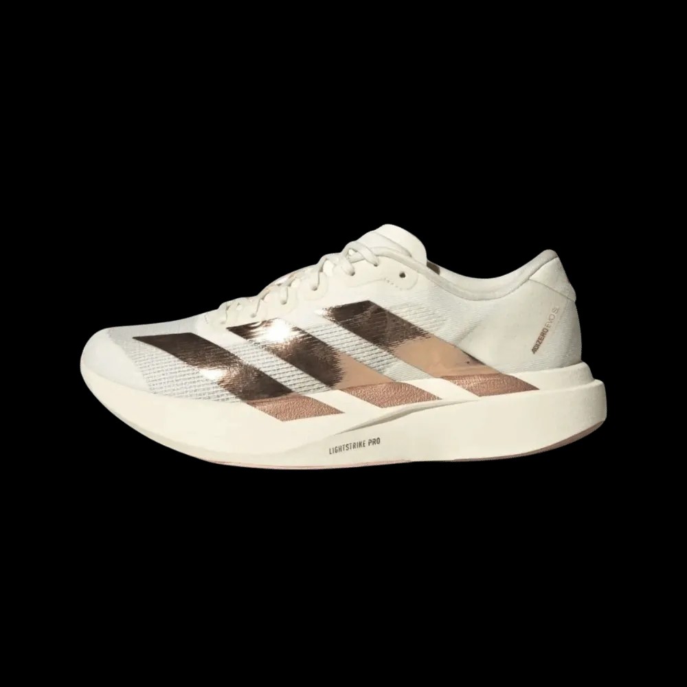 Adidas Adizero Evo SL 'Metallic Stripes Off White Copper' - HypeFly India View 4