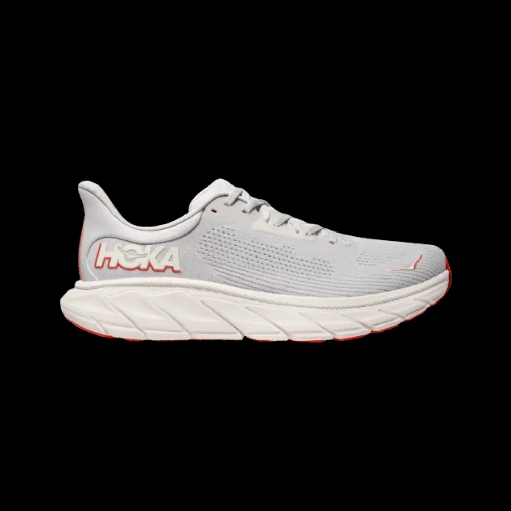 Hoka Arahi 7 cosmic grey / tomato - HypeFly India View 1