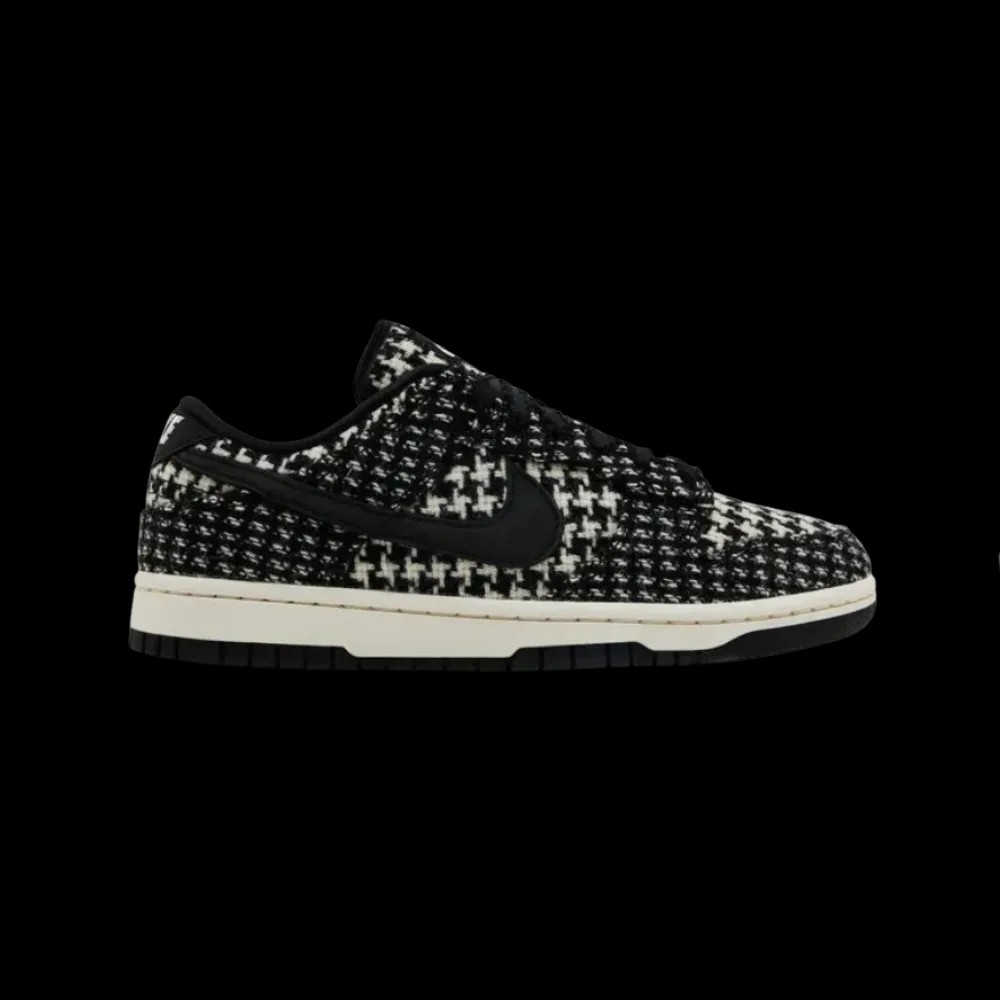 Nike Harris Tweed x Dunk Low 'Black Phantom' - HypeFly India View 1