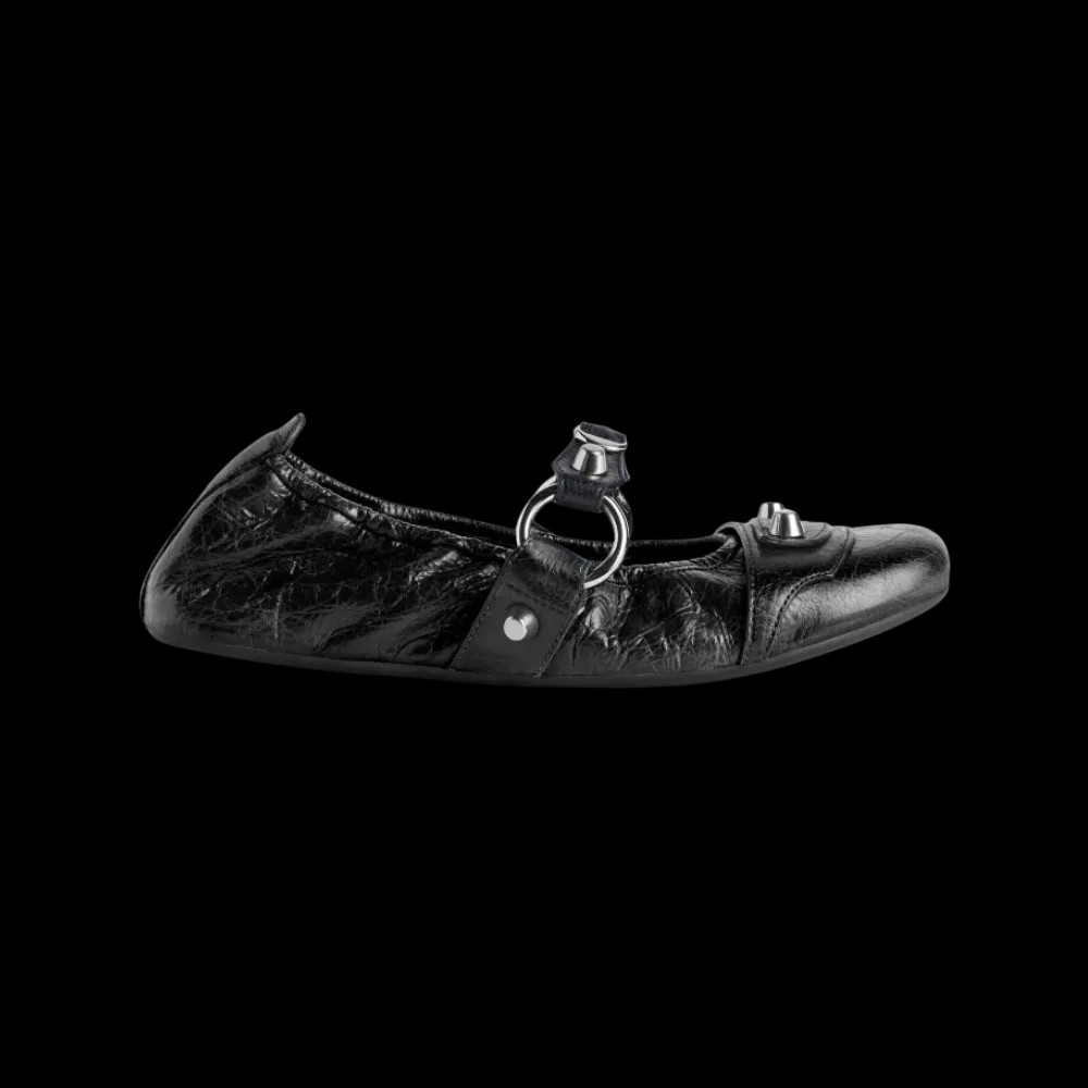 Balenciaga City Ballerina In Black - HypeFly India View 1