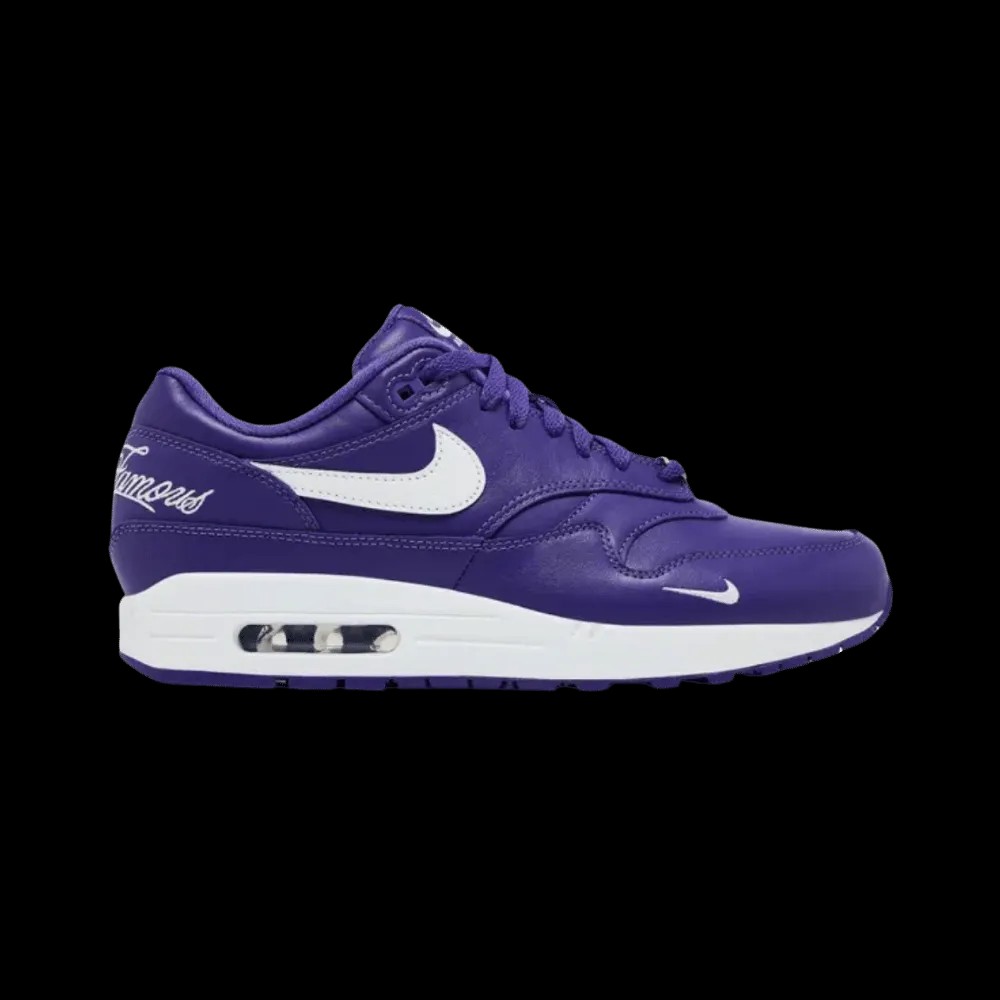 Supreme x Air Max 1 '87 SP 'Varsity Purple' - HypeFly India View 1