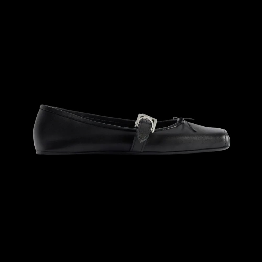 Balenciaga Bel Air Ballerina In Black - HypeFly India View 1