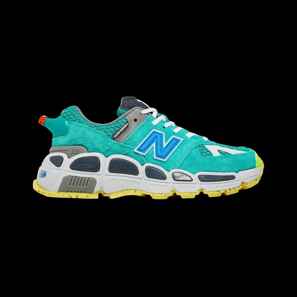 Salehe Bembury x New Balance 574 YURT 'Universal Communication - Emerald Sky' - HypeFly India View 1