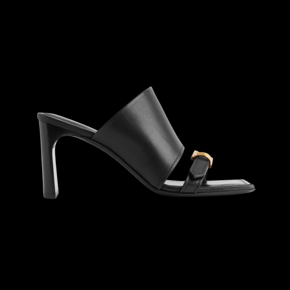Balenciaga Bel Air Sandal In Black - HypeFly India View 1