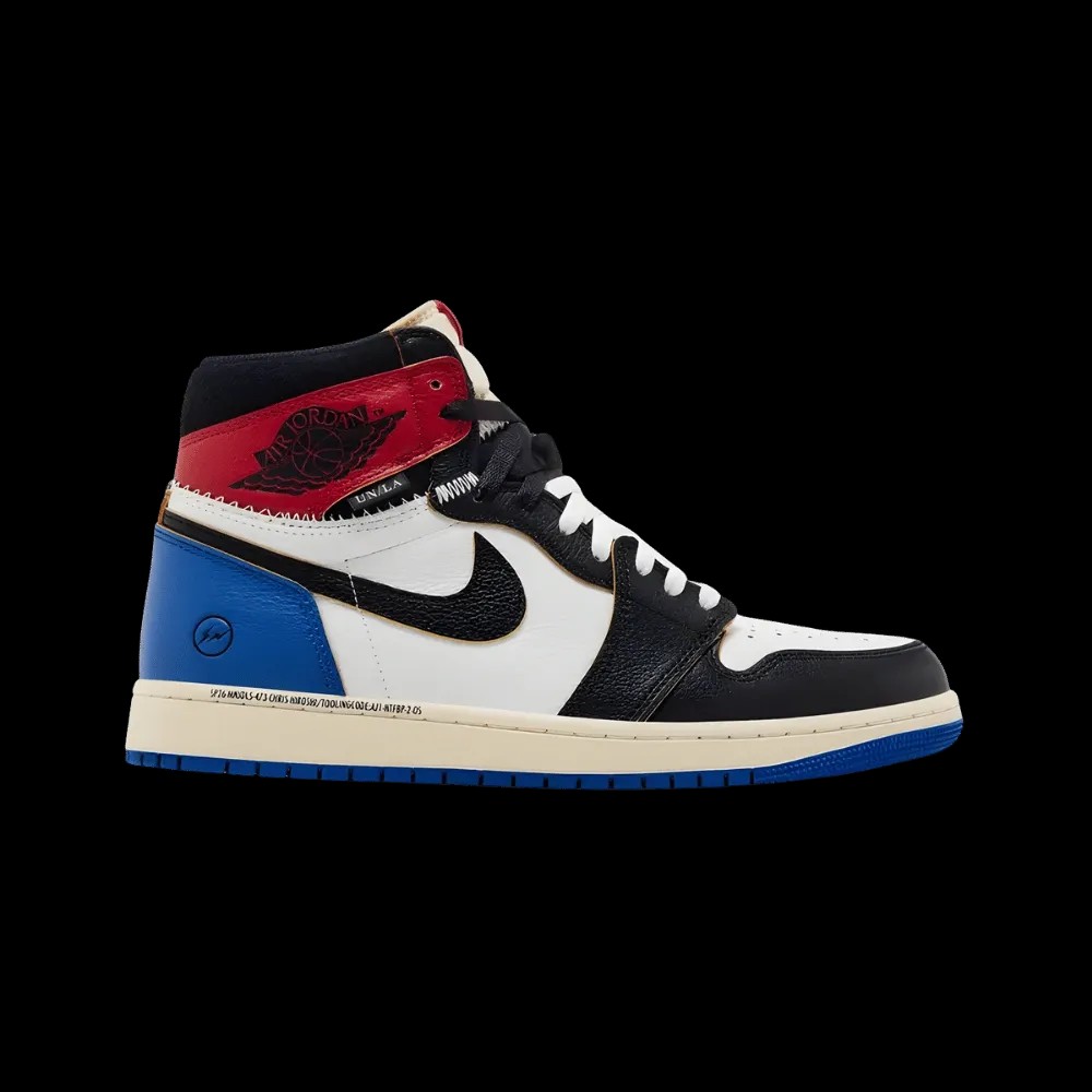 Fragment Design x Union LA x Air Jordan 1 Retro High OG 'Varsity Red' - HypeFly India View 1