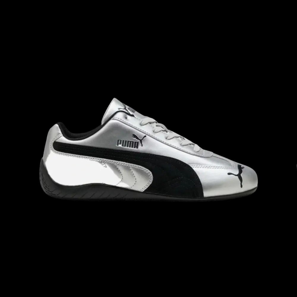 Puma Speedcat Metallic Silver Black - HypeFly India View 1
