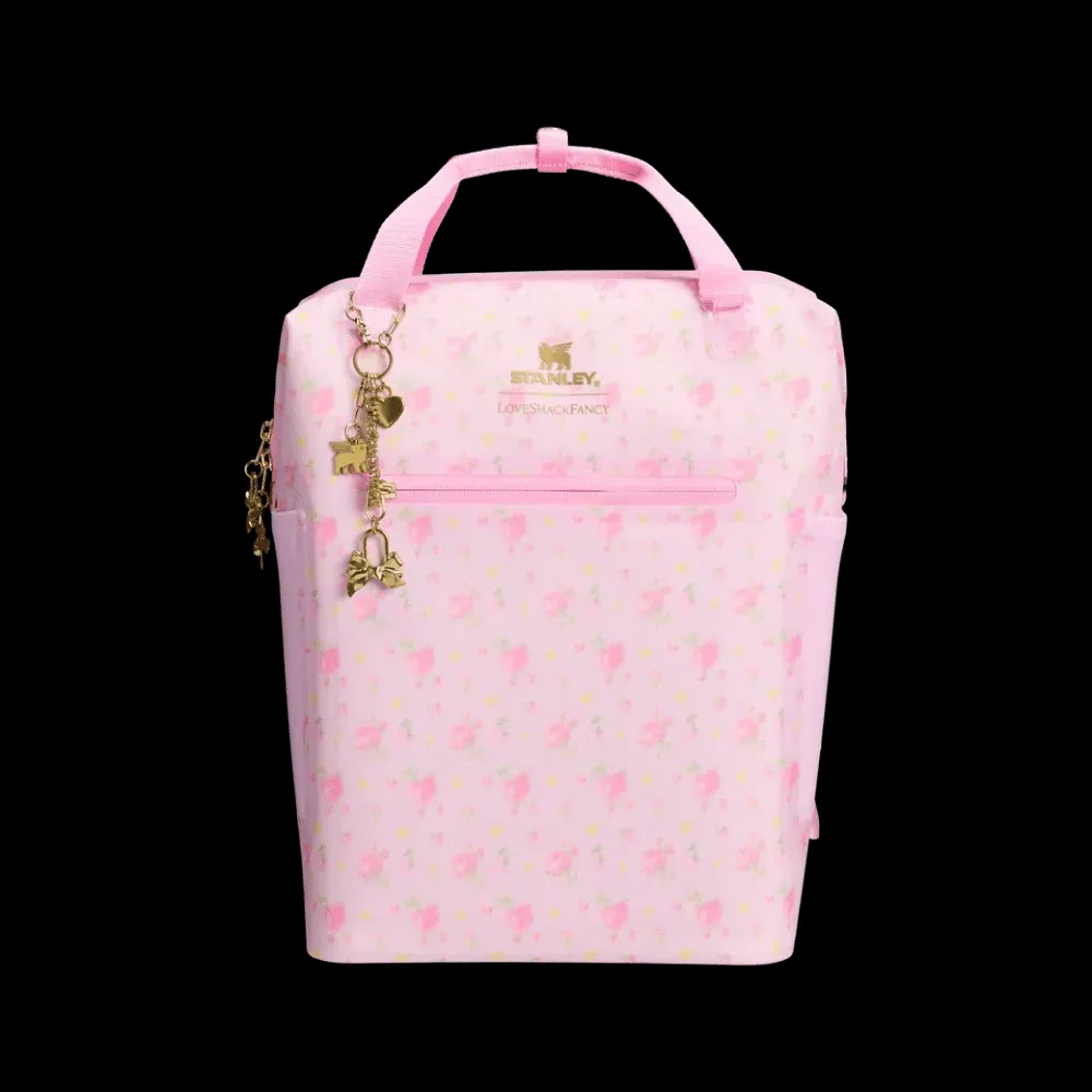 Stanley 1913 x LoveShackFancy All Day Madeleine Mini Cooler Backpack Ibiza Sunset - HypeFly India View 1
