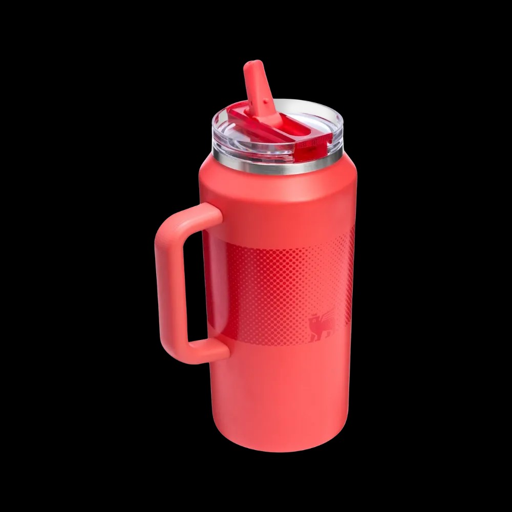 Stanley Quencher ProTour Flip Straw Tumbler (64OZ) Hot Coral Fade - HypeFly India View 2