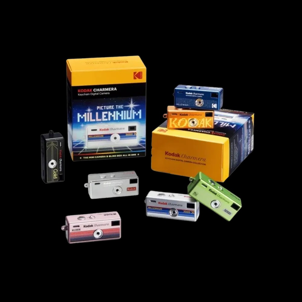 Kodak Charmera Keychain Digital Camera Blind Box Collection Standard + Millenium Collection Pack of 2 - HypeFly India View 5