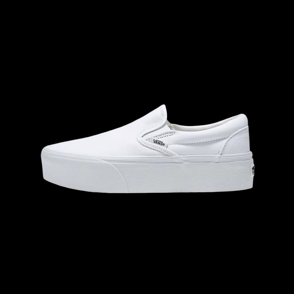 Vans Classic Slip-On Platform Shoe White - HypeFly India View 2