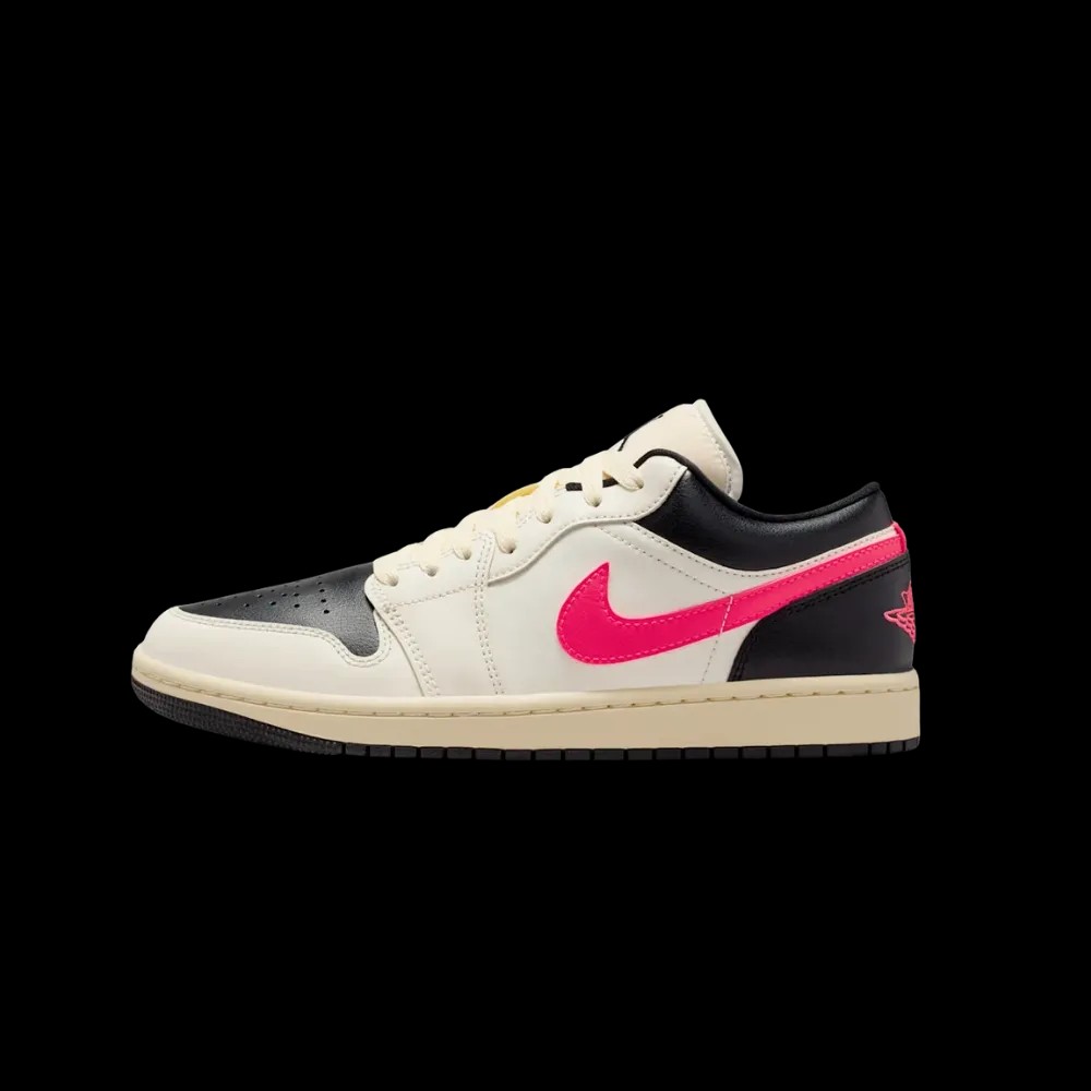 Air Jordan 1 Low 'Pale Ivory Black Muslin' - HypeFly India View 3