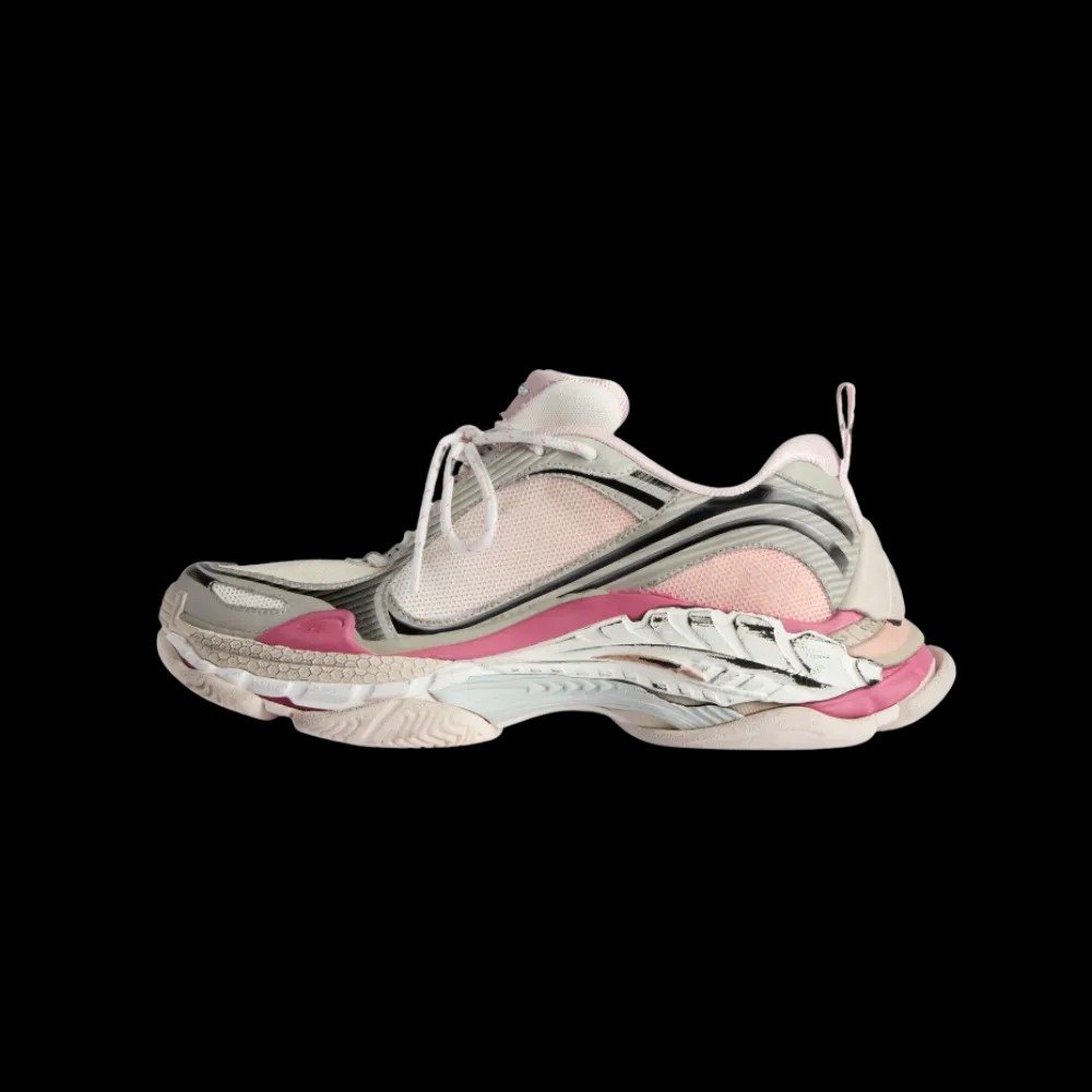 Balenciaga Triple S.2 Gradient Sneaker In Purple - HypeFly India View 3