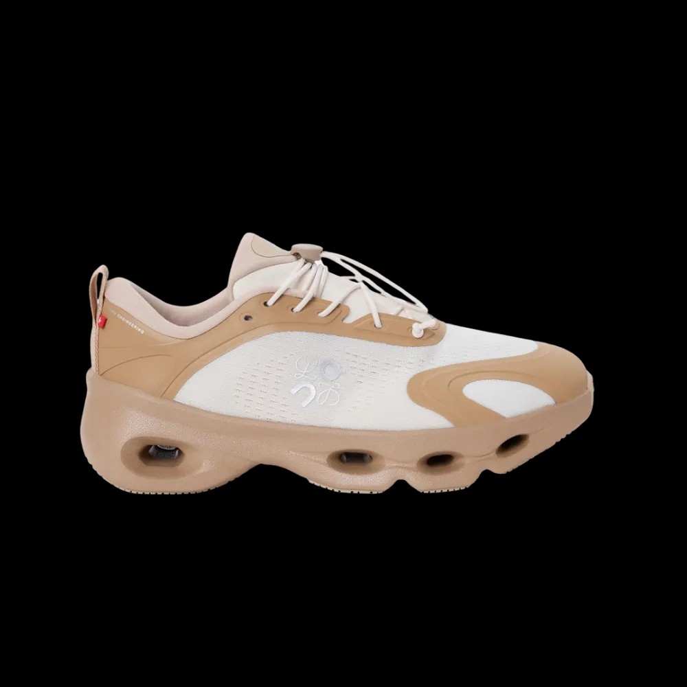 Loewe x On Running CloudSolo “Dark Sand Cream” - HypeFly India View 1