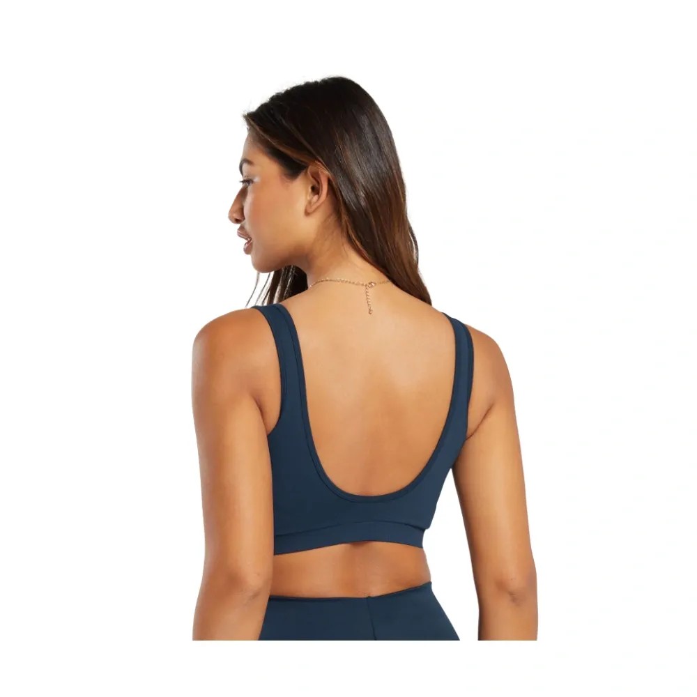 Gymshark Everyday Seamless Sports Bra - Light Support Navy - HypeFly India View 2
