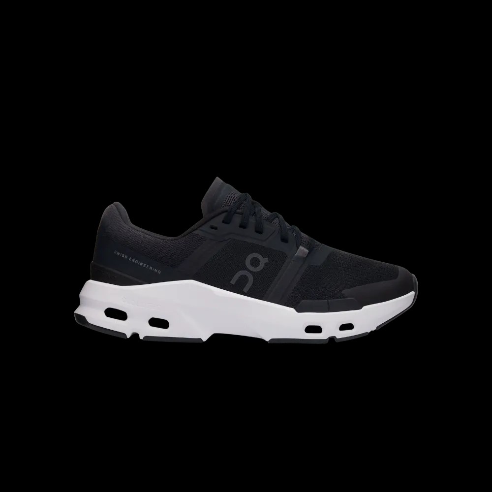 On Running Cloudpulse Black White - HypeFly India View 1