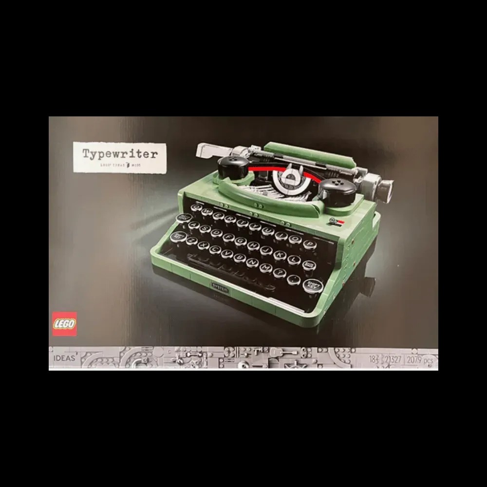 LEGO Ideas Typewriter Set - HypeFly India View 1
