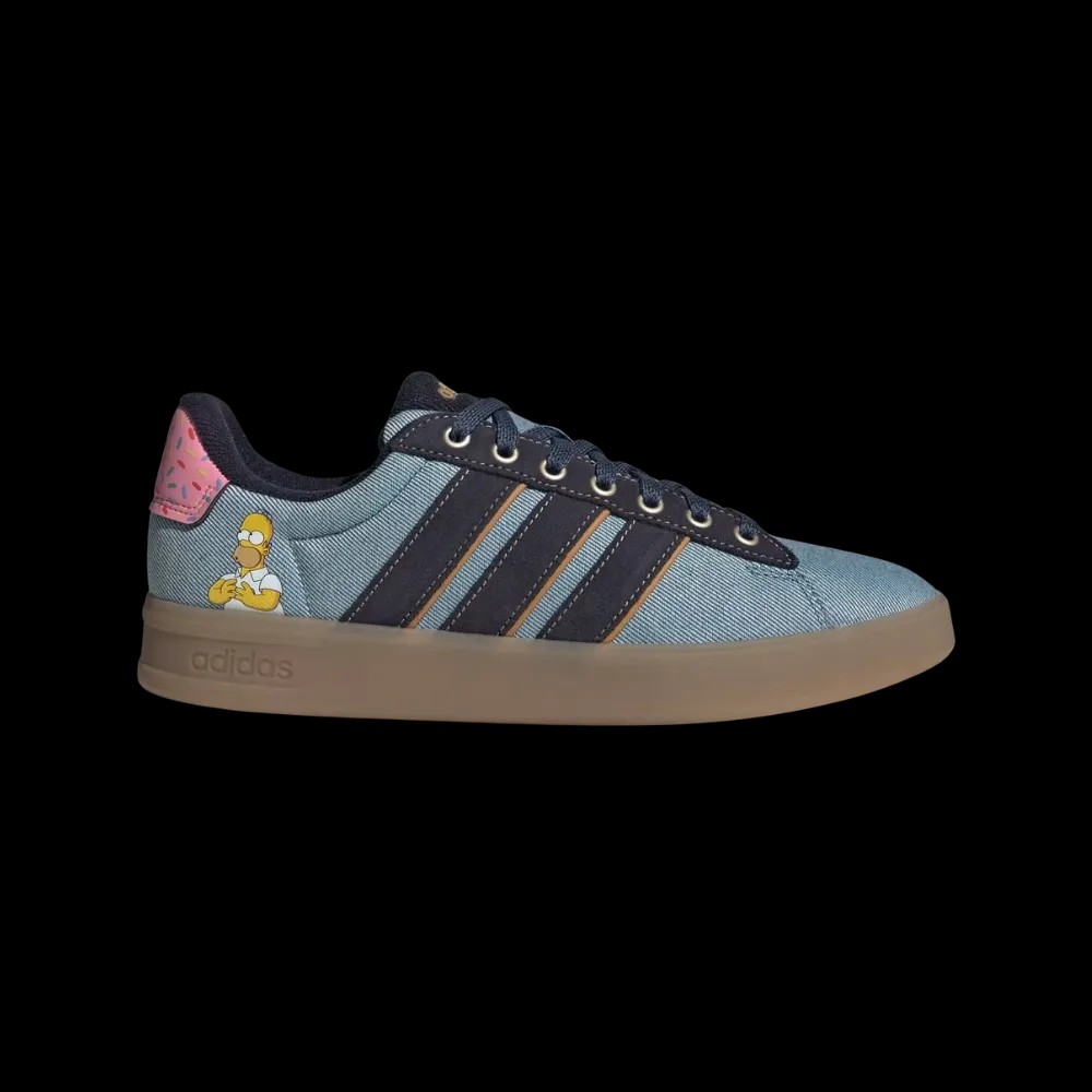 Disney x Adidas Grand Court 'Simpsons' - HypeFly India View 1