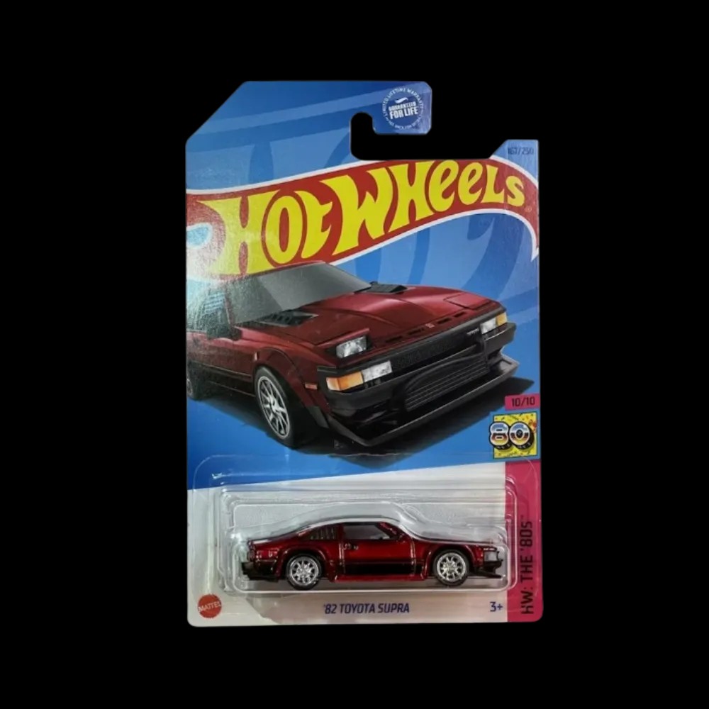 Hot Wheels Super Treasure Hunt 2023 82 Toyota Supra Red - HypeFly India View 1