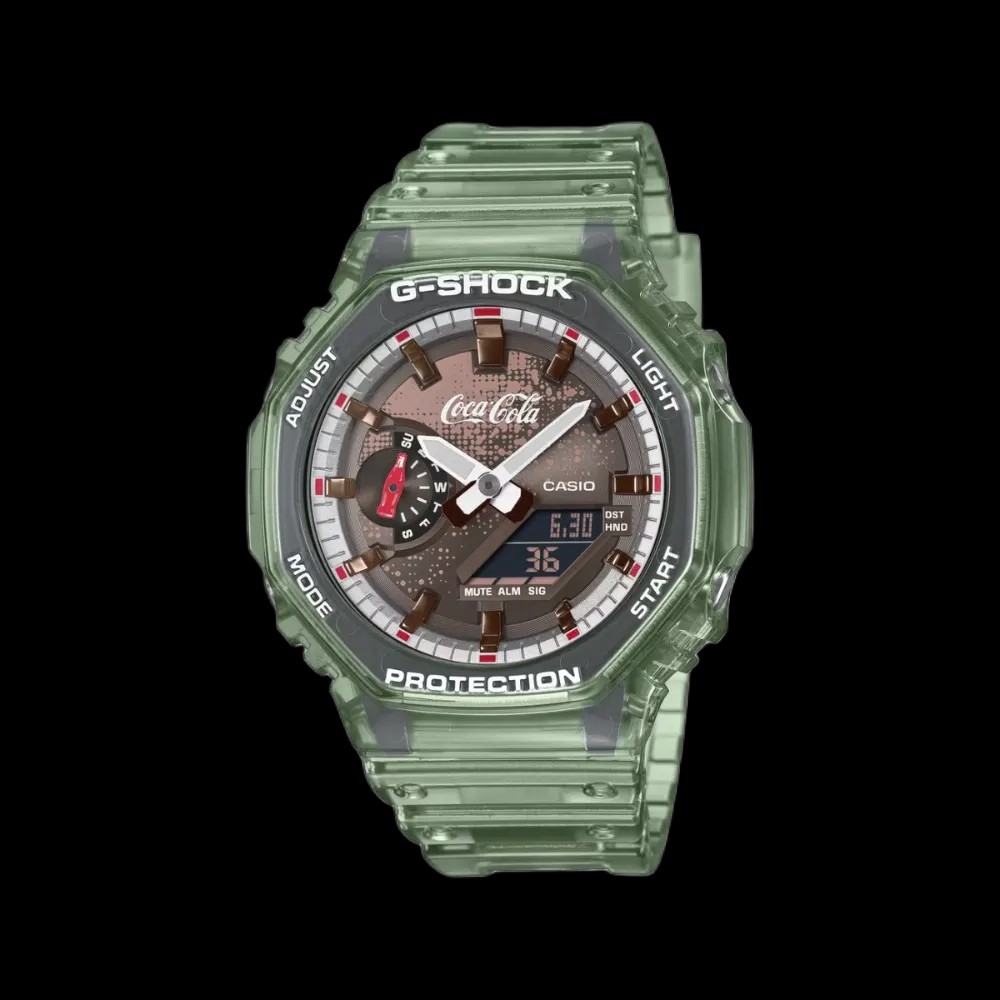 Casio Coca-Cola x G-Shock  (GA-2100CC-3A) - HypeFly India View 1