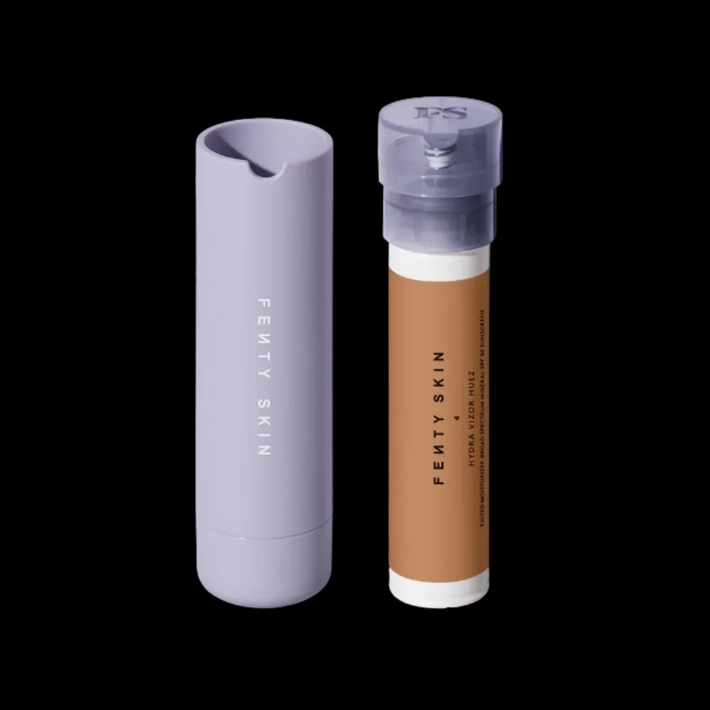 Fenty Hydra Vizor Huez SPF 30 Refillable Tinted Moisturizer Set ( 4 - Medium ) - HypeFly India View 1
