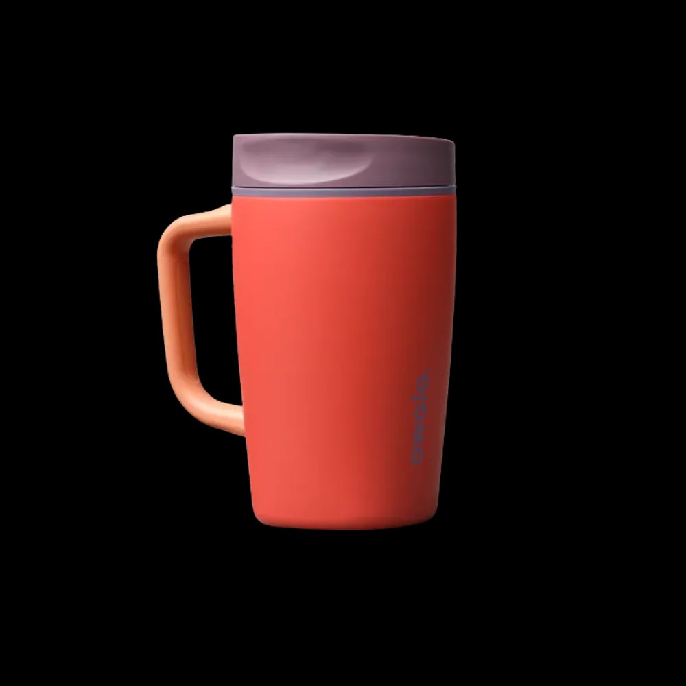 Owala Smoothsip-Slider-With-Handle 12oz "Terracotta Sunset" - HypeFly India View 4