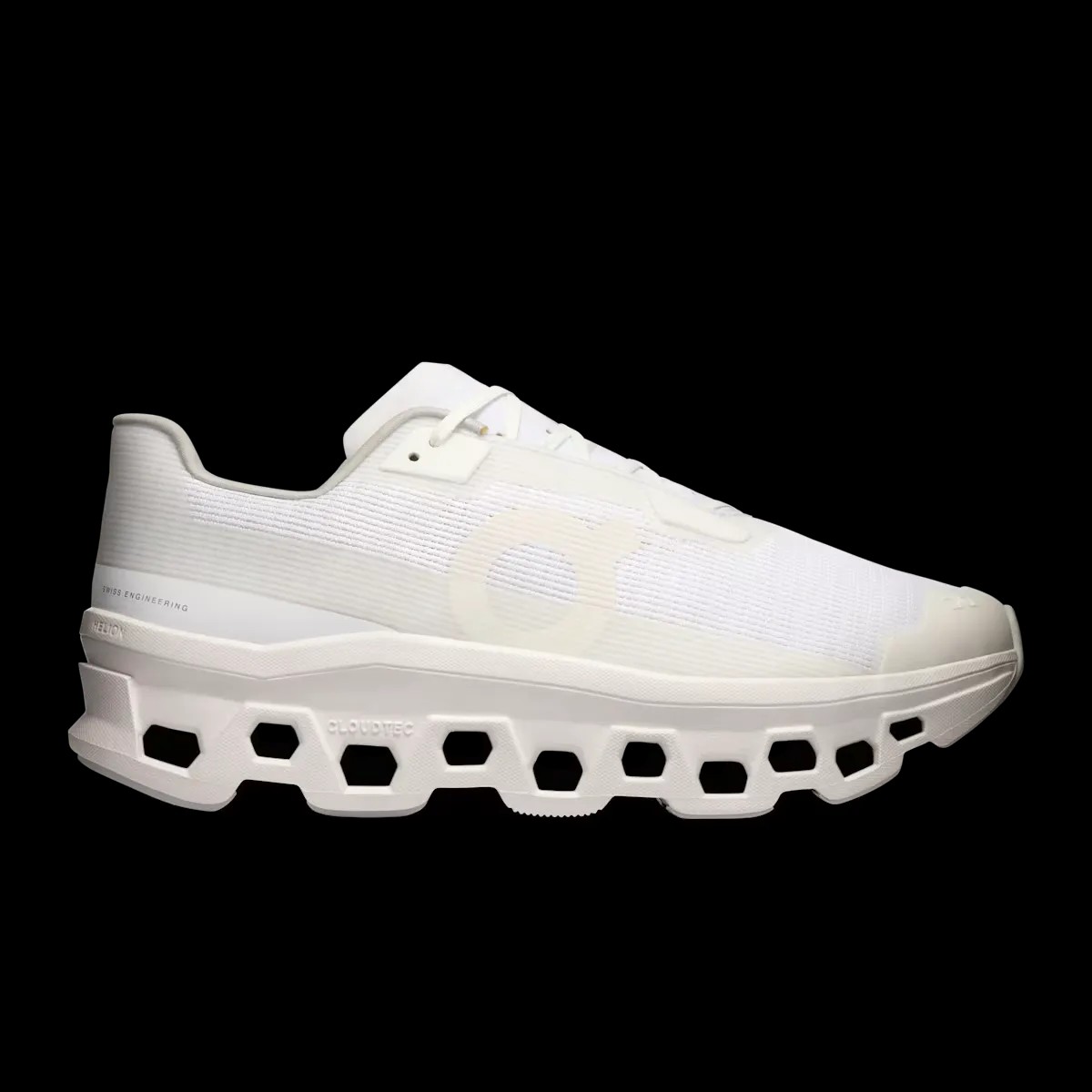 On Running Cloudmonster Void White - HypeFly India View 1