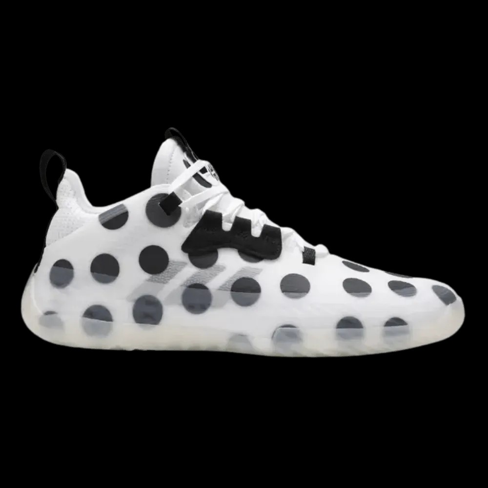 Adidas Harden Vol. 5 Futurenatural 'Polka Dot - White' - HypeFly India View 1