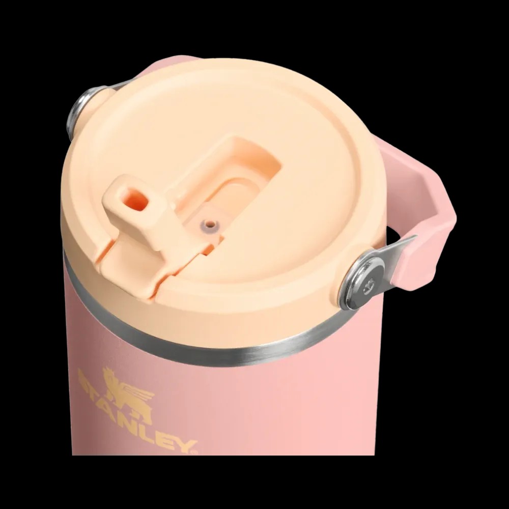 Stanley IceFlow™ Flip Straw Tumbler 30 OZ Peach Rose  - HypeFly India View 3