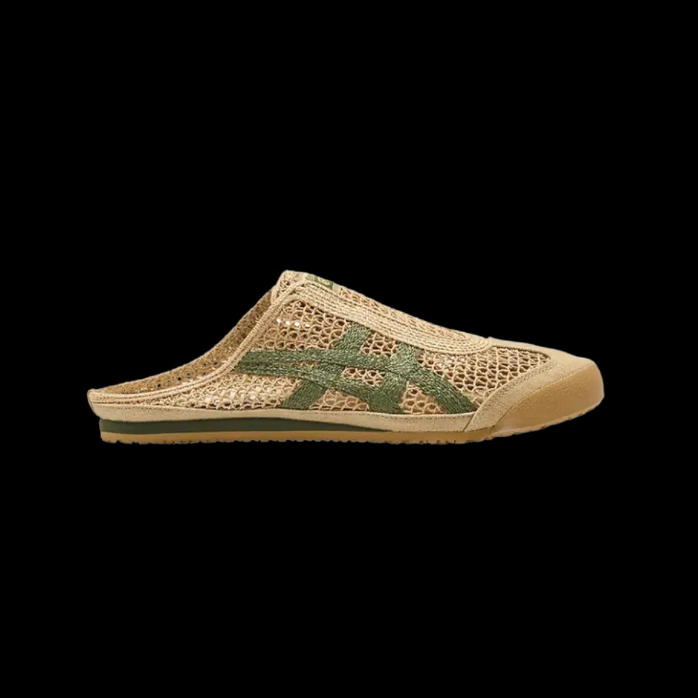 Onitusuka Tiger Mexico 66 Sabot 'Beige Green' - HypeFly India View 1