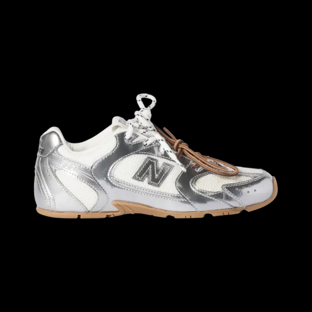 New Balance x Miu Miu 530 SL 'Silver Metallic' - HypeFly India View 1