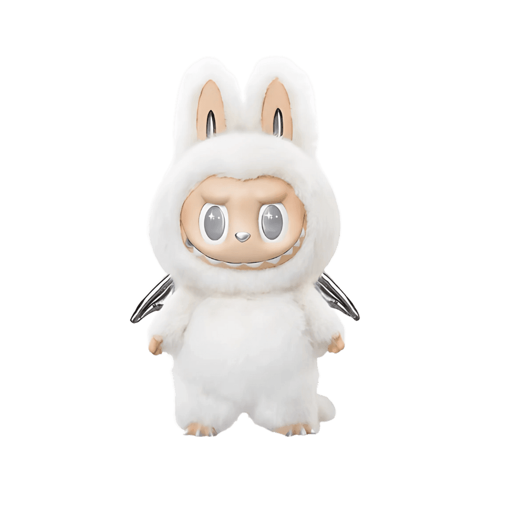 Pop Mart The Monsters Labubu Zimomo Angel in Clouds Figure + Tote Bag - HypeFly India View 1