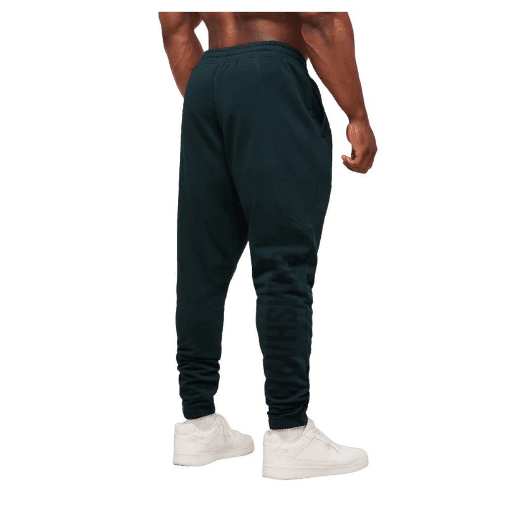 Gymshark Power Wordmark Jogger Oversized Fit Deep Petrol Blue - HypeFly India View 3